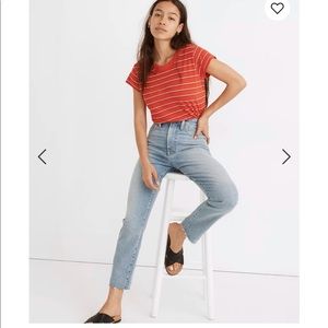 Madewell Petite Curvy Mom Jean in Mayes Wash ☀️